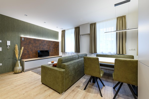 The living area Apartments Villa Fauster