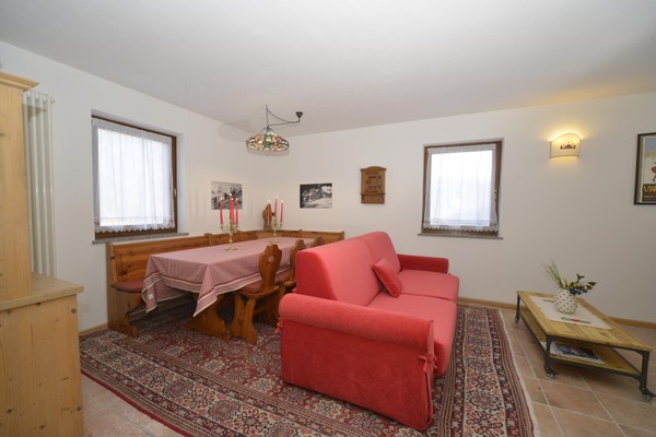 Der Wohnraum Ferienwohnung Casa Paola