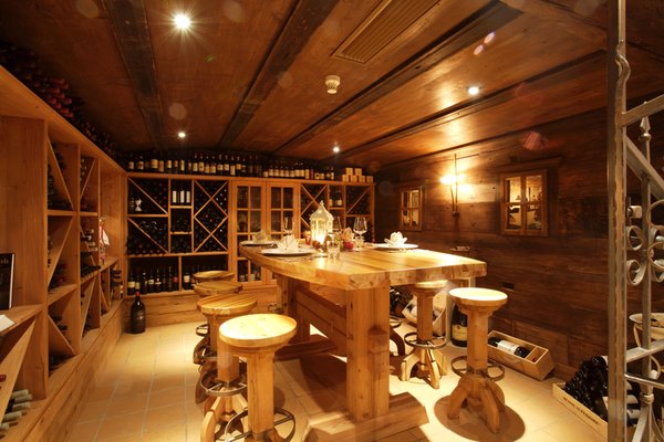 Wine cellar Corvara Sporthotel Panorama & Dep.