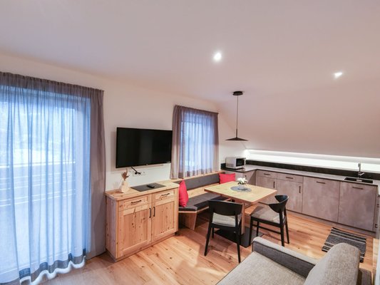 The living area Apartments Messna Living