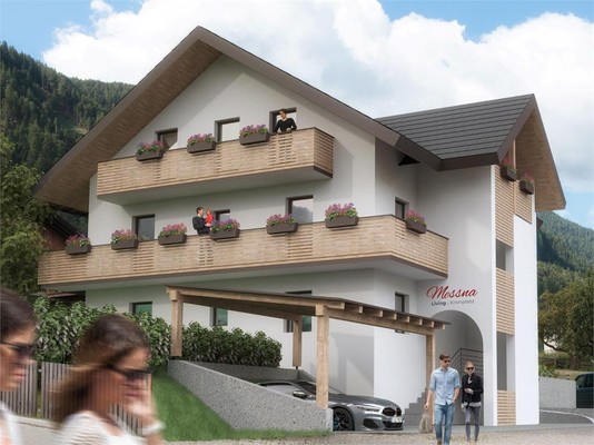 Foto Außenansicht Ferienwohnungen Messna Living