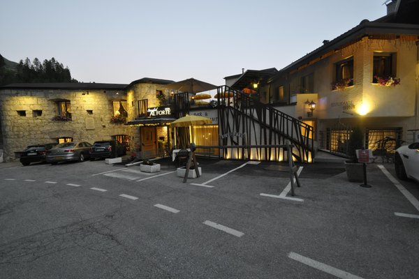 Foto invernale di presentazione Hotel Al Forte