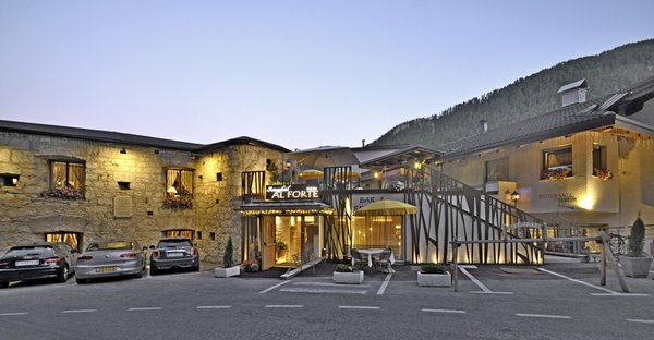 Foto invernale di presentazione Hotel Al Forte