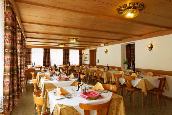 Das Restaurant Arabba Genziana