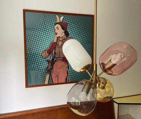 La zona giorno Villa Maria Dolomites Vintage Home