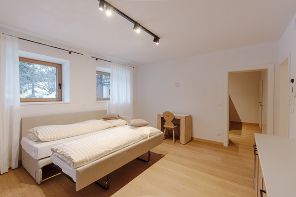 La zona giorno Samont, Apartments & Private Wellness