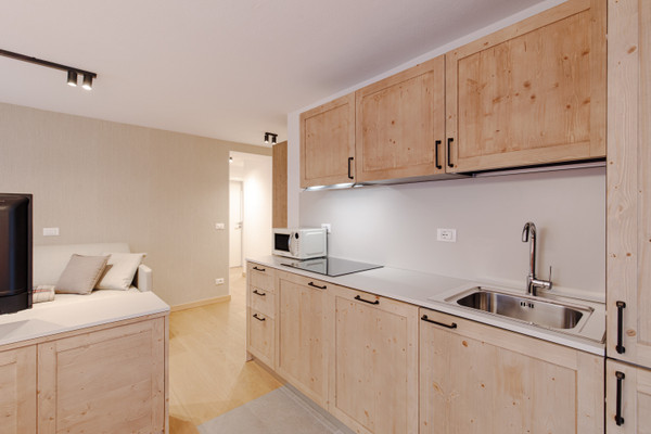 Foto della cucina Samont, Apartments & Private Wellness