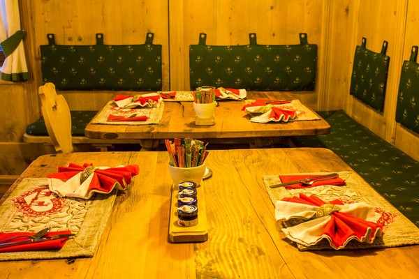 Il ristorante Ortisei Vedl Mulin