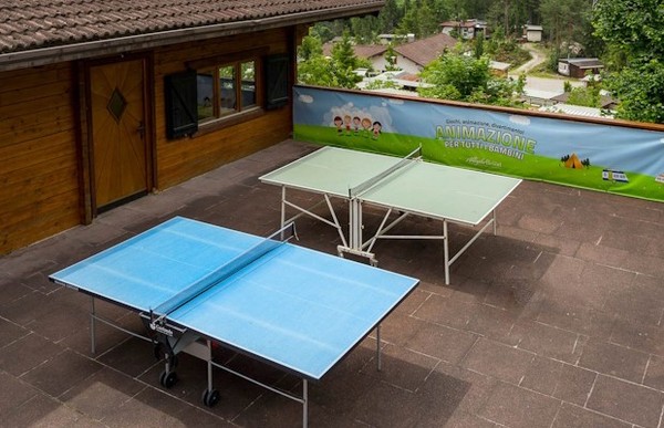 La sala giochi Campeggio Alleghe