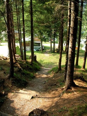 Foto Außenansicht Campingplatz Al Pez