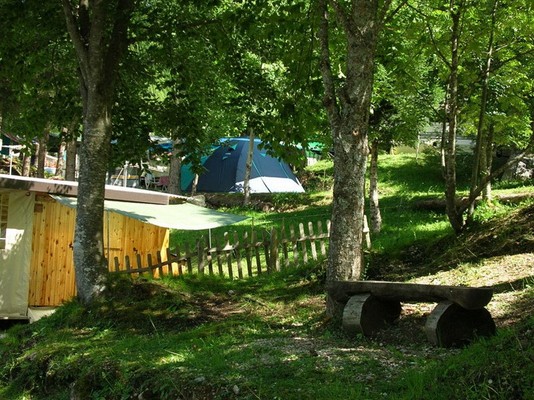 Foto Außenansicht Campingplatz Al Pez