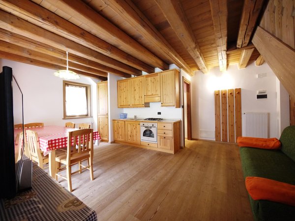 Foto der Küche Ferienwohnungen Home Service Arabba
