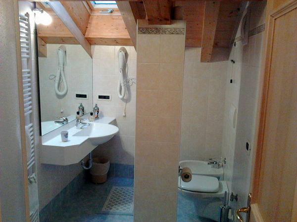 Foto del bagno Appartamento Lezuo Ingenuino