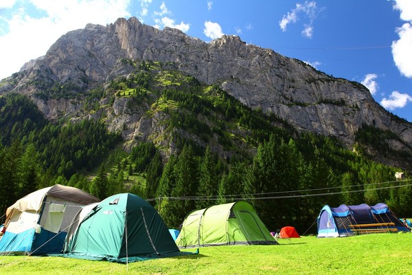 Foto Außenansicht Campingplatz La Marmolada