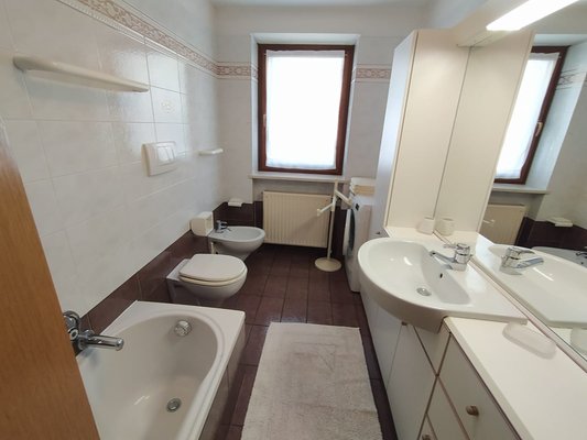Photo of the bathroom Apartments Vallazza Antonietta