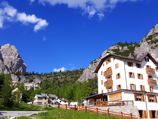Foto esterno Hotel Al Sasso di Stria