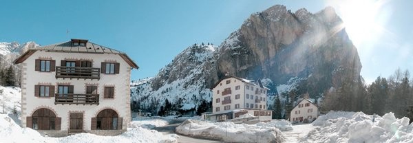 La posizione Hotel Al Sasso di Stria Arabba - Pieve di Livinallongo