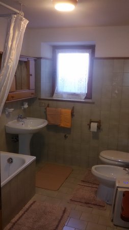 Photo of the bathroom Apartments Col di Lana