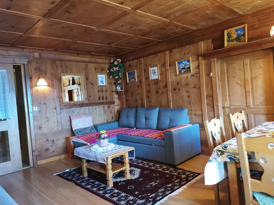 The living area Apartment Col di Lana Dolomiti Sellaronda