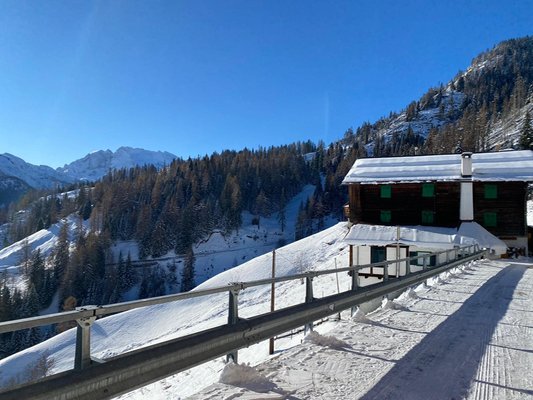 Winter Präsentationsbild Ferienwohnung Col di Lana Dolomiti Sellaronda
