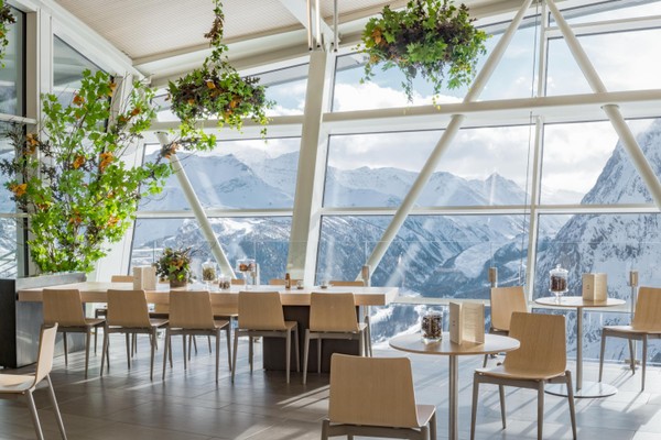 Il ristorante Courmayeur (Monte Bianco) Mountain Bar