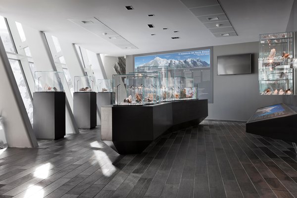 Presentation Photo Permanent exhibition "The crystals of Mont Blanc"
