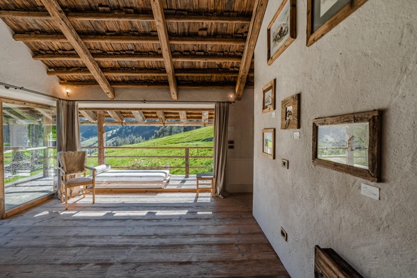 The living area Cesa del Louf - Dolomites Exclusive Chalet