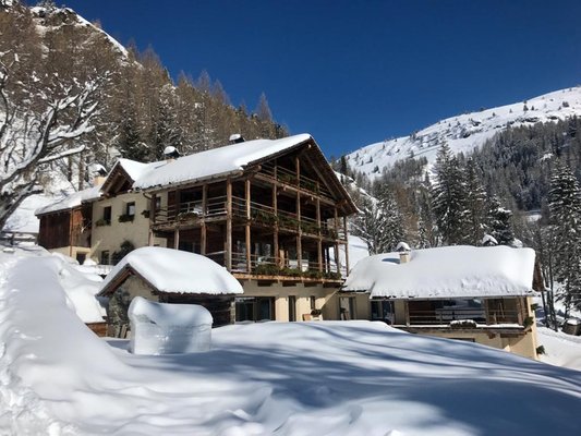 Foto invernale di presentazione Cesa del Louf - Dolomites Exclusive Chalet