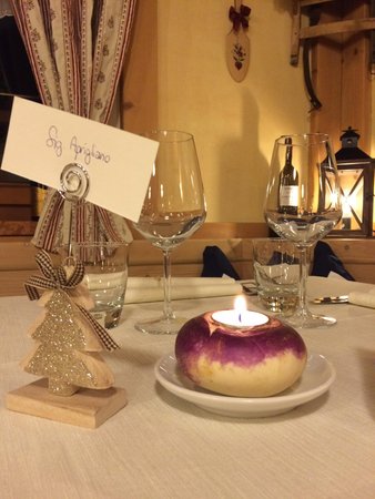 Das Restaurant Malga Ciapela (Marmolada) Baita Dovich