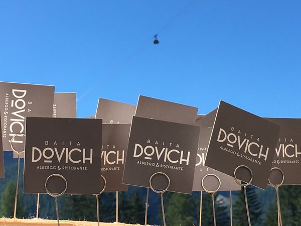 Foto einiger Details Baita Dovich