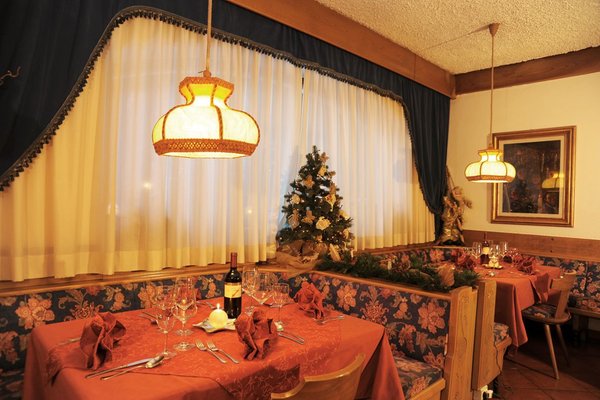 The restaurant Col di Rocca (Marmolada) Eden