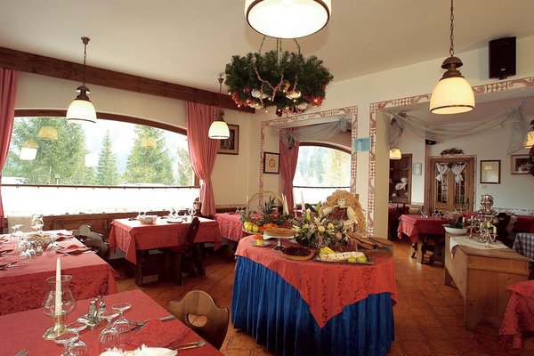 Il ristorante Col di Rocca (Marmolada) Camoscio