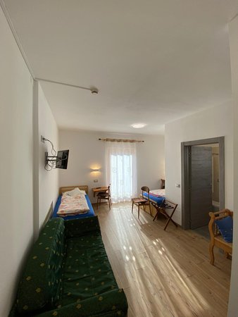 The living area Hotel Camoscio