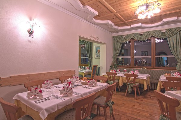 Das Restaurant Col di Rocca (Marmolada) Pineta Pastry Hotel