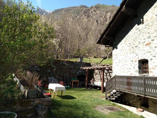 Foto vom Garten Saint-Marcel (Aosta)