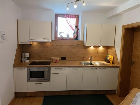Foto der Küche Apartments Larcenei