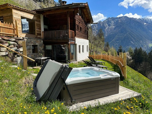 Foto esterno Chalet in agriturismo Obertalerhof