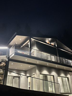 Foto Außenansicht Bergchalets auf dem Bauernhof Obertalerhof