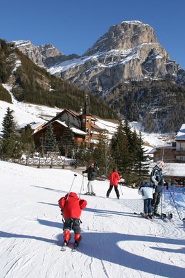 Foto Außenansicht im Winter Piz Alpin