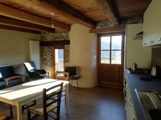 The living area Apartments Casa Nebin