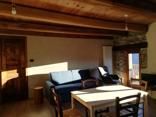 The living area Apartments Casa Nebin