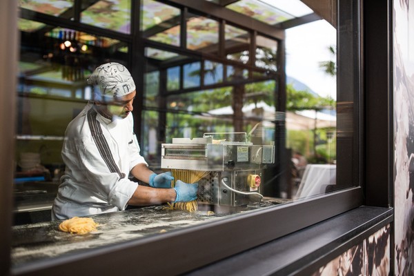 Das Restaurant Meran Bistro La Piazza