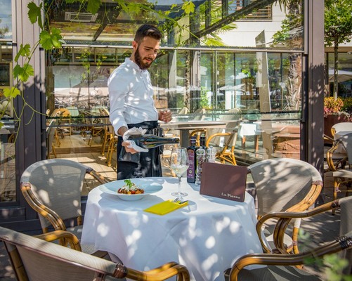 Das Restaurant Meran Bistro La Piazza