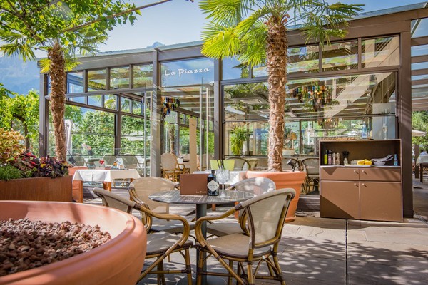 Das Restaurant Meran Bistro La Piazza
