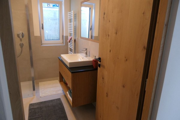 Foto del bagno Appartamento Kronplatz