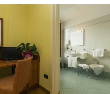 Foto del bagno Hotel Palas