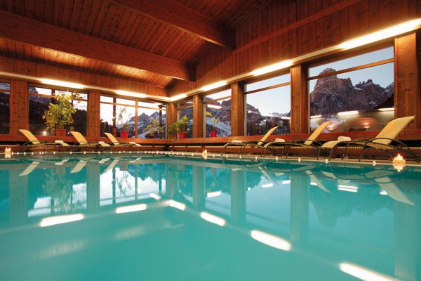 Foto des Hallenschwimmbads