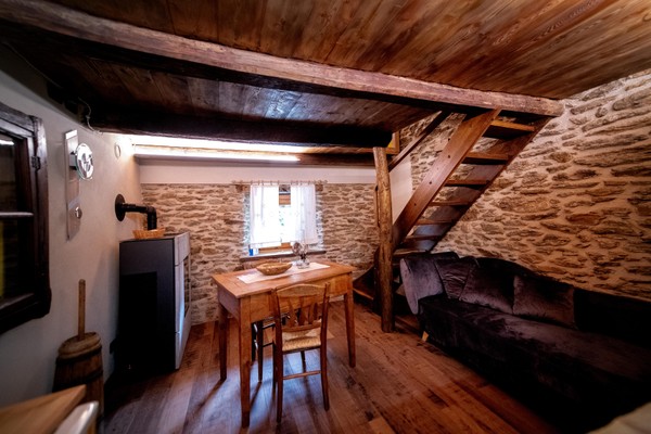 The living area Apartments I Foresti