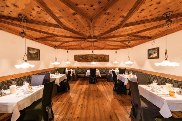 The restaurant Selva Gardena / Wolkenstein Boutique & Fashion Hotel Maciaconi