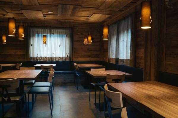 The restaurant Madonna di Campiglio Malghette